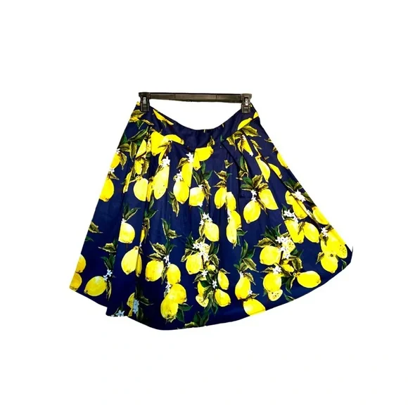 COPY - Lemon print skirt - Picture 3 of 7